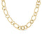 Designer Alternating Round And Oval Link Chain Necklace - 1